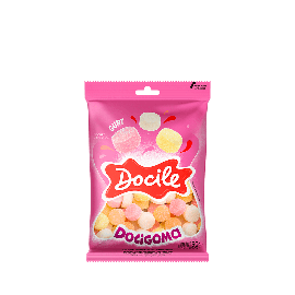 Bala De Goma Docigoma Tubo Gurt 190G