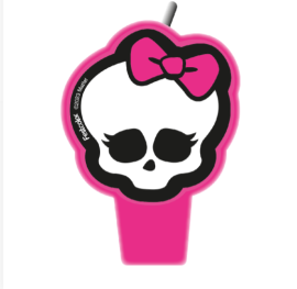 Vela Plana Adesivada Monster High