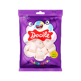 Marshmallow Tubo Branco Baunilha 250G