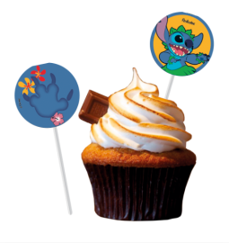 Bandeirinha Para Docinho Stitch